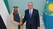 Токаев принял шейха Абу-Даби в Акорде