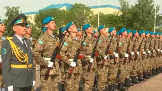 Новобранцы президентского полка "Айбын" приняли присягу