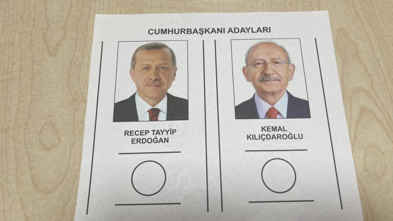 Избирательный бюллетень. Фото Telegram/Turknews