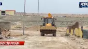 Жители Актау сами делают себе дороги