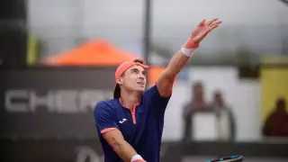 22-летний казахстанец уступил на старте "Ролан Гаррос"