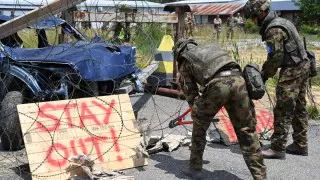 НАТО направило сотни военных в Косово