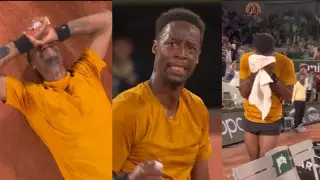 "Ради дочери". 36-летний теннисист расплакался на "Ролан Гаррос"