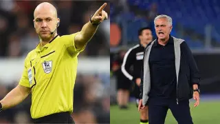 Нападение на судью после скандала с Моуринью попало на видео