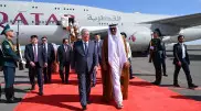 Токаев встретил эмира Катара в аэропорту Астаны