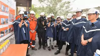 Мажилисмены посетили АО "АрселорМиттал Темиртау"