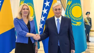 Токаев встретился с главой Боснии и Герцеговины