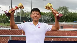 14-летний теннисист из Казахстана стал абсолютным чемпионом турнира ITF