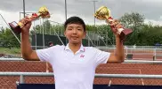 14-летний теннисист из Казахстана стал абсолютным чемпионом турнира ITF