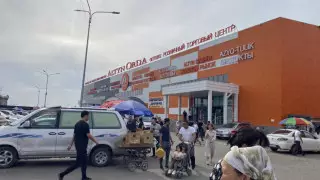 На рынке "Алтын Орда" организовали круглосуточное дежурство