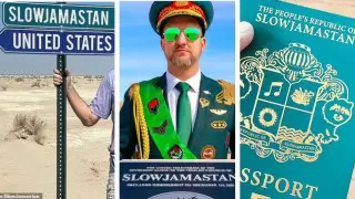Слоуджамастан - государство, где запрещено носить кроксы и надкусывать сыр