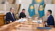 Президент Токаев принял управляющего МФЦА Рената Бектурова