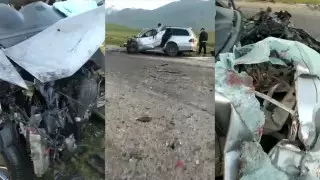 Кадры жуткого ДТП рассылают в Казнете