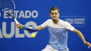 Казахстанский теннисист проиграл в финале турнира в Нидерландах