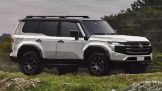 В сети появились изображения нового поколения Toyota Land Cruiser Prado