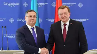 О чем договорились главы МИД Казахстана и Беларуси