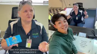 "Это золото". Ролик с влюбившейся в казахстанский шоколад американкой попал в тренды