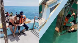 Тонущего жителя Алматы спасли на пляже в Актау