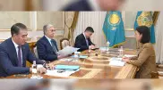 Президент Токаев принял министра экологии Зульфию Сулейменову