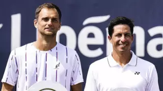 Лидер сборной Казахстана в парном разряде по теннису выиграл первый титул в 2023 году