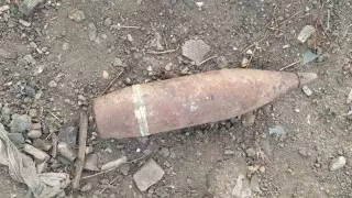 Артиллерийский снаряд найден на мусорном полигоне в Ерейментау