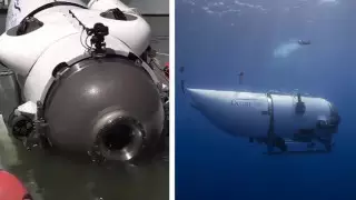 Опубликованы кадры поднятых со дна океана обломков батискафа "Титан"