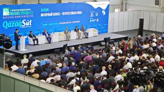 Международный форум "Pro Молоко. Тренды‘23" и выставка QazaqSut проходят в СКО