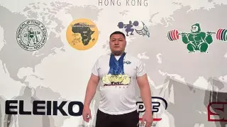 Сотрудник СГО Казахстана показал удивительный результат в пауэрлифтинге