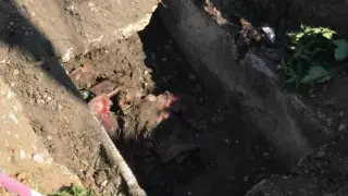 Скелет человека обнаружили во время замены труб в Костанае