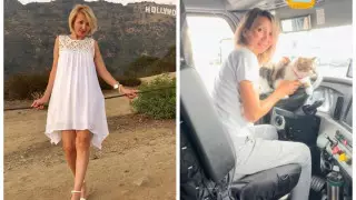 Уехавшая в США казахстанка снималась в Голливуде, затем устроилась дальнобойщицей