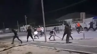 С камнями и палками: участников массовой драки задержали в Мангистауской области