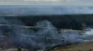 Режим ЧС объявлен из-за пожара в лесном резервате "Eртic орманы"