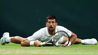 Джоковича оштрафовали на 8 тысяч долларов на Уимблдоне