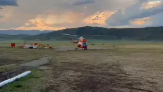 Вертолет направили на помощь пострадавшей в горах в ВКО