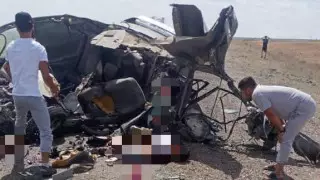 Пять человек погибли в Toyota Camry в области Улытау