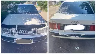 Женщина запенила машину соседа-пенсионера монтажной пеной в Карагандинской области