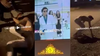 Известный казахстанский артист подрался на тое