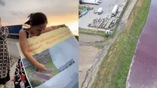 "Түнімен жылап, ұйықтамаймыз". Алматыда тұрғындар зауыттан шығатын сасық иіске тұншығып жатыр