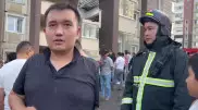 "Взяли матрасы и начали ловить" - очевидцы пожара в Алматы рассказали, как спасали людей