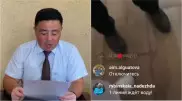 "Пусть засунут свои вопросы..." Что на самом деле сказал аким Щучинска в прямом эфире