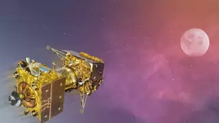 Индийская космическая станция вышла на орбиту Луны