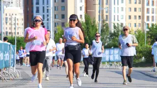 Марафон в поддержку трансплантологии собрал в Астане 1300 бегунов