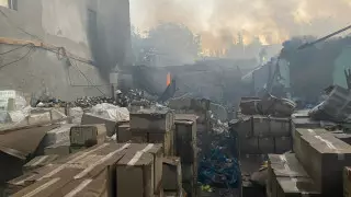 Двое мужчин сгорели во время пожара в частном доме в Шымкенте