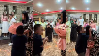 Ергежейлі жігіттің сүйіктісіне жасаған ұсынысы желіде қызу талқыланды