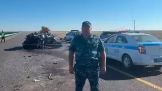 Девять человек погибли в жуткой аварии в Балхаше