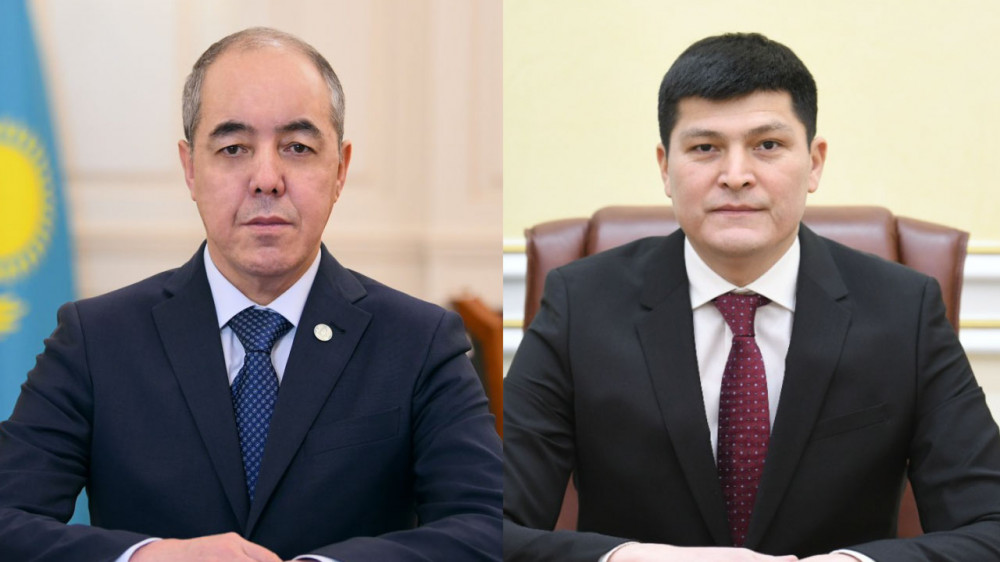 Нариман Турегалиев, Ержан Балтаев. Фото:gov.kz