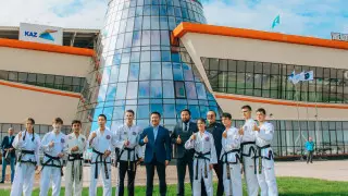 Дворец единоборств открыли в Павлодарской области