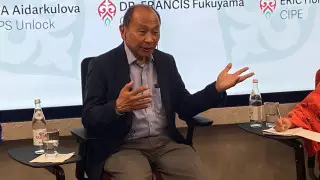 Фрэнсис Фукуяма в Алматы: "Если будет война в Восточной Азии, это станет катастрофой для всего мира"