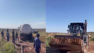 Жители Балхаша остались без воды