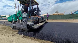 В Кызылординской области интенсивно ведется дорожное строительство